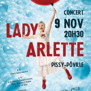 Concert Lady Arlette 9 novembre Pissy-Pôville