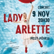 Concert Lady Arlette 9 novembre Pissy-Pôville