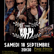 Concert The Why à Pissy Poville le 18 septembre 2021