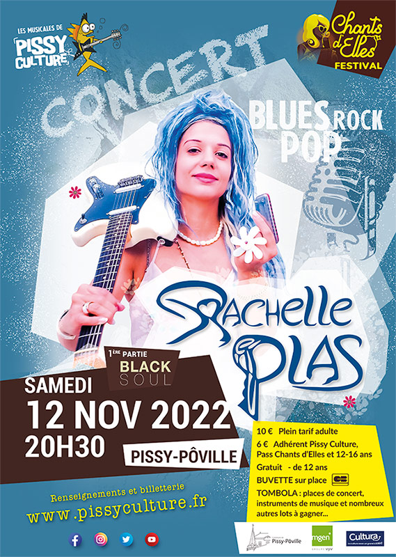 Rachelle Plas concert Pissy Poville 12 novembre 2022