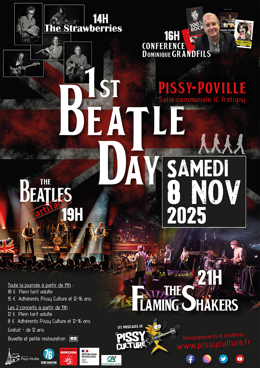 1st BeatleDay Samedi 8 novembre 2025 1st BeatleDay Samedi 8 novembre 2025